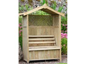 Dorset Arbour With Storage