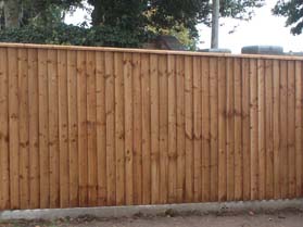 Plain for Recessed Post - Gravel Boards